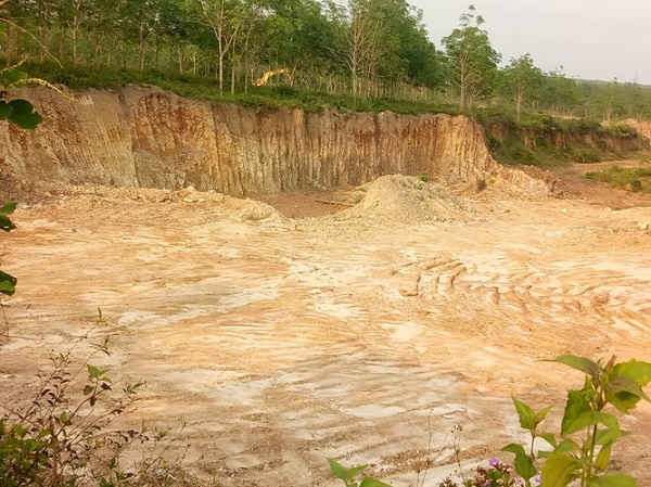 Nhiều mỏ cải tạo vườn đồi khai thác sai quy trình