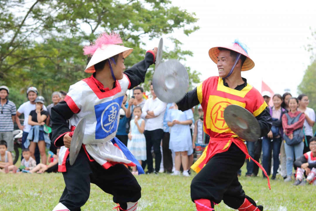 Ấn tượng, hấp dẫn những màn thi đấu cờ người