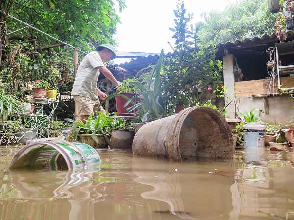 Người dân TP. Điện Biên Phủ thường xuyên chịu ảnh hưởng của mưa lũ