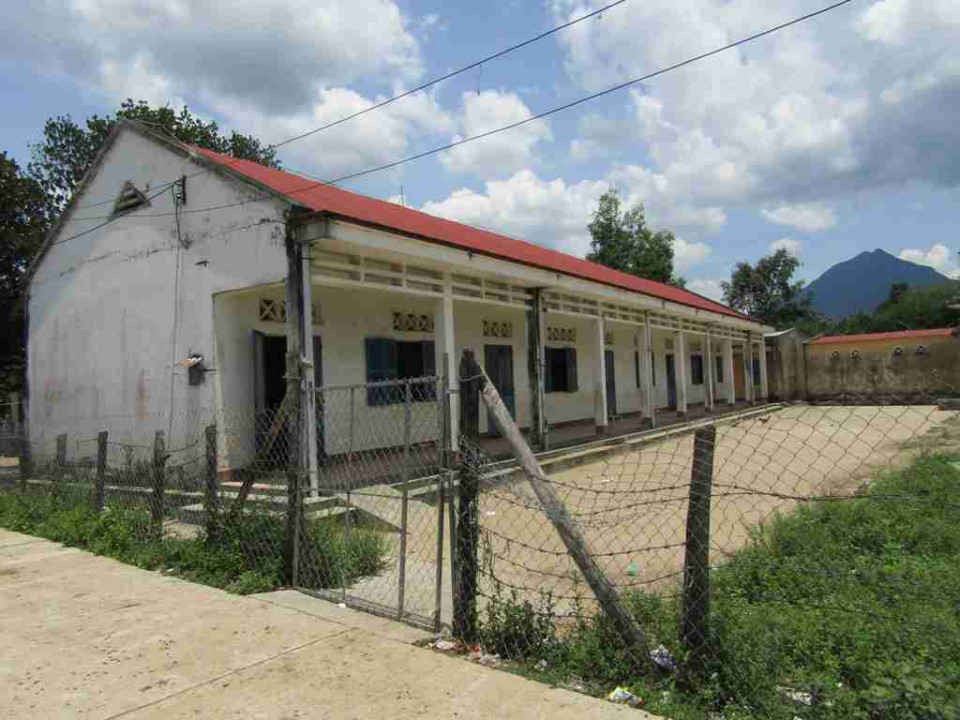Ngôi trường dành cho 87 học sinh mẫu giáo – tiểu học của làng Canh Tiến 