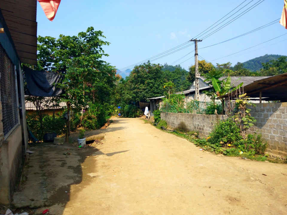 Một góc xã Khổng Lào, huyện Phong Thổ, tỉnh Lai Châu