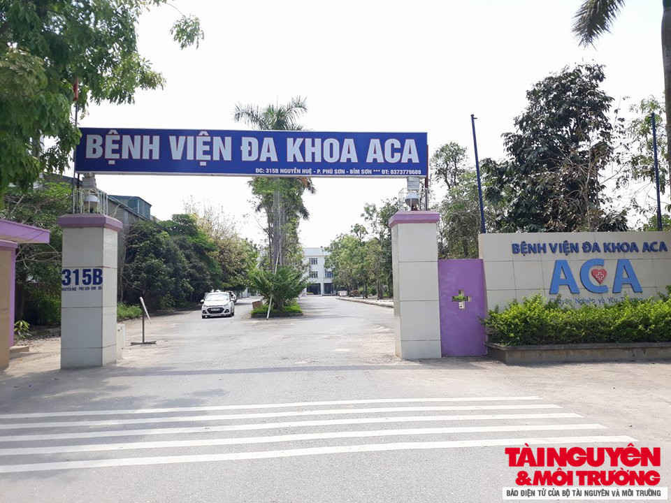 Bệnh viện Đa khoa ACA tại phường Phú Sơn (TX. Bỉm Sơn Thanh Hóa).