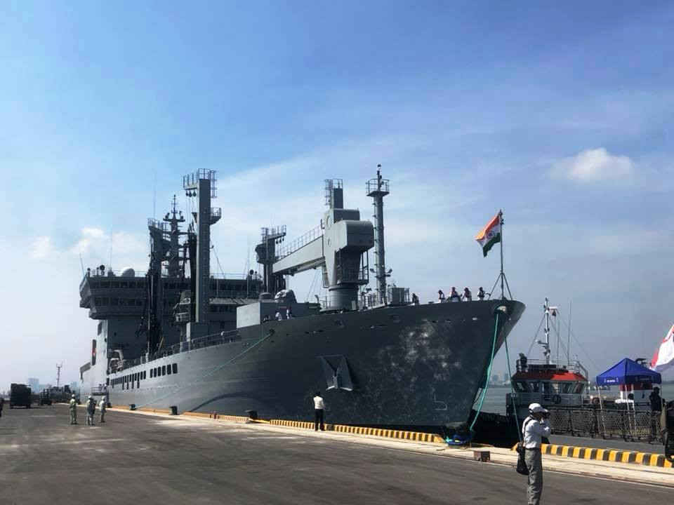 Tàu hậu cần INS Shakti Hải quân Ấn Độ