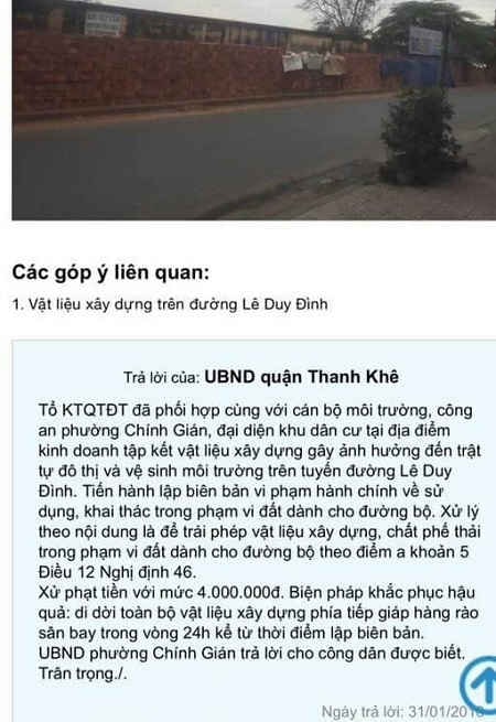 UBND phường chưa từng xử phạt Lợi Hoàng như thông báo với người dân 