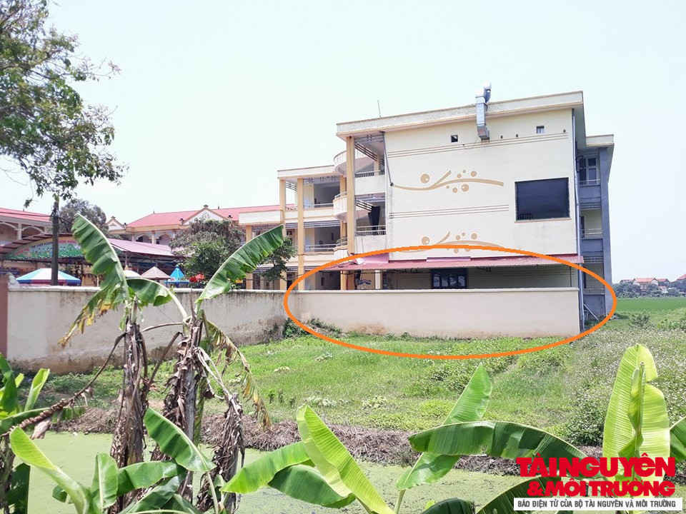 Trường mầm non xã Tân Lãng có xây dựng lấn chiếm vào 03 thửa đất của ông Trần Xuân Nên?