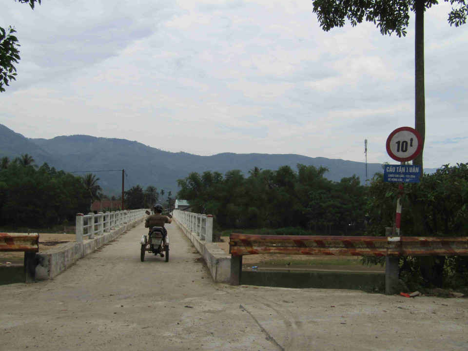 Cầu Tân Xuân là cây cầu nối từ thôn Bình Hòa Bắc, xã Ân Hảo Đông qua thôn Tân Xuân, xã Ân Hảo Tây của huyện Hoài Ân