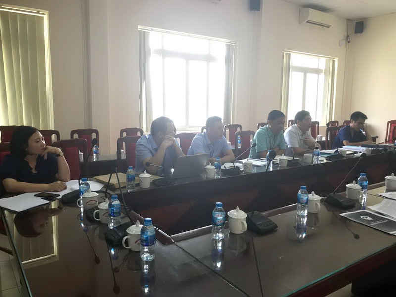 Buổi làm việc của các cơ quan chức năng phường Long Biên và quận Long Biên với báo chí