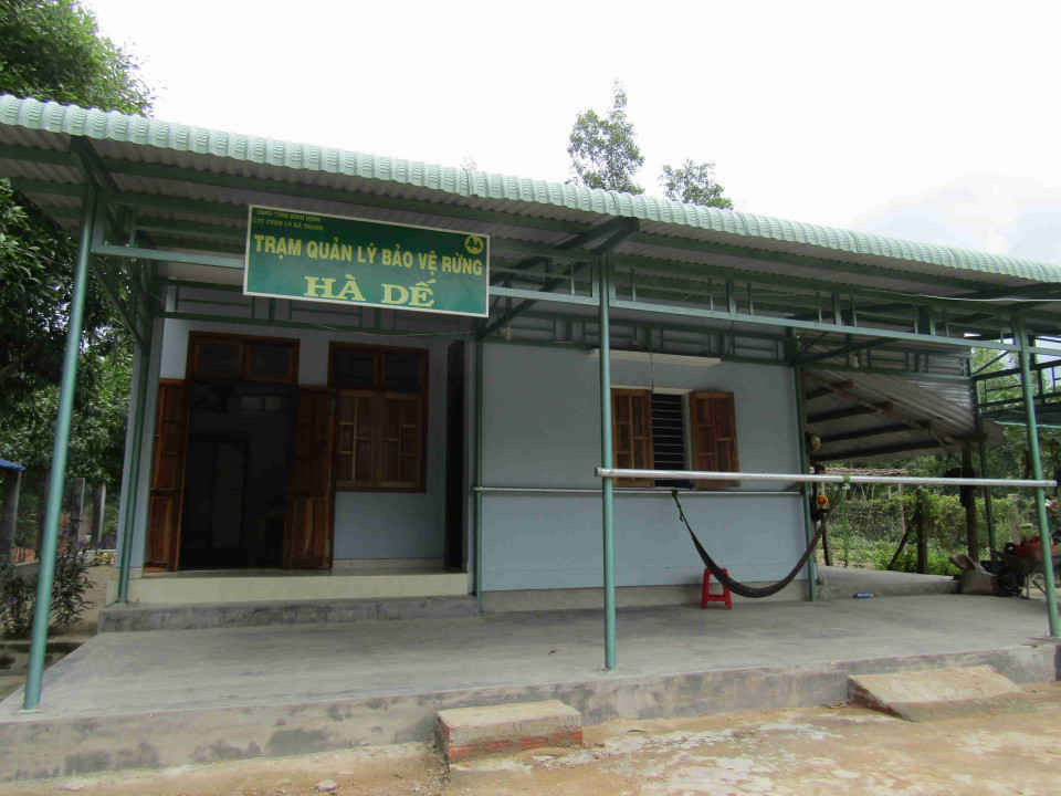 Trạm Quản lý bảo vệ rừng Hà Dế thuộc Công ty TNHH Lâm nghiệp Hà Thanh