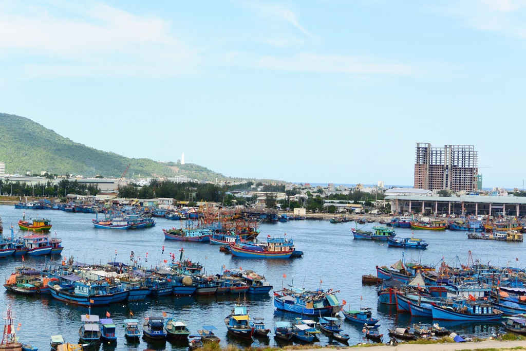 Cảng cá Thọ Quang đang dần trên đường trở thành trung tâm kinh tế kết hợp với du lịch