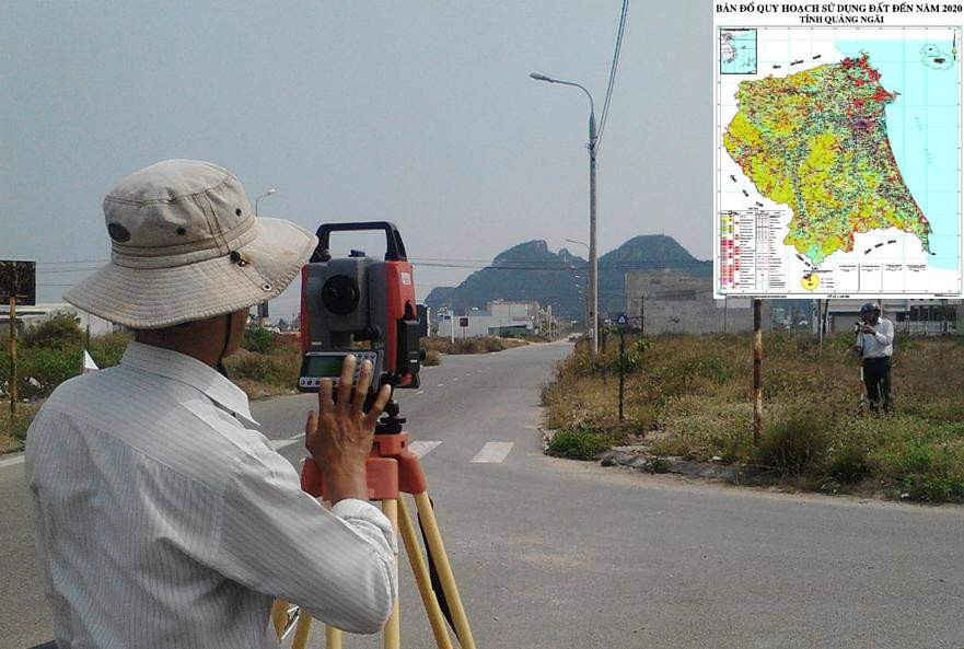 Sở Tài nguyên và Môi trường tỉnh Quảng Ngãi chịu trách nhiệm về tính chuẩn xác của hồ sơ địa chính, bản đồ địa chính của dự án trên địa bàn TP. Quảng Ngãi