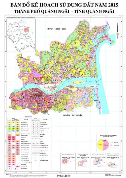 Bản đồ Kế hoạch sử dụng đất tỉnh Quảng Ngãi, sẽ được bổ sung thêm 14 vị trí chuyển mục đích sử dụng đất của hộ gia đình, cá nhân