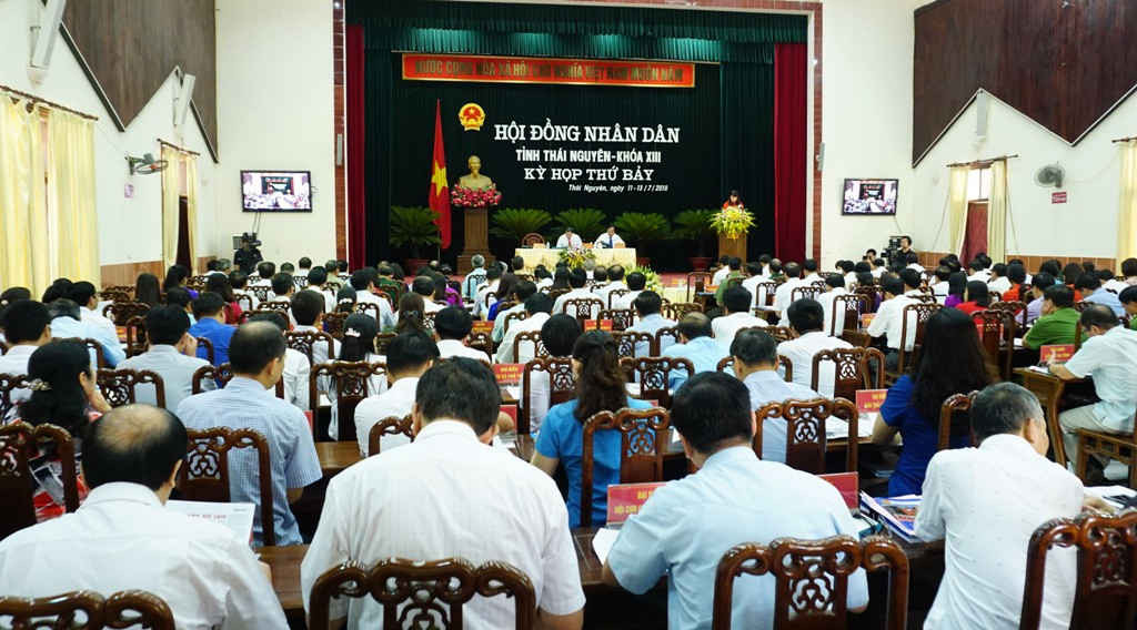 Kỳ họp thứ 7, HĐND tỉnh Thái Nguyên Khóa XIII: Cho ý kiến về 29 báo cáo, tờ trình và 14 dự thảo nghị quyết