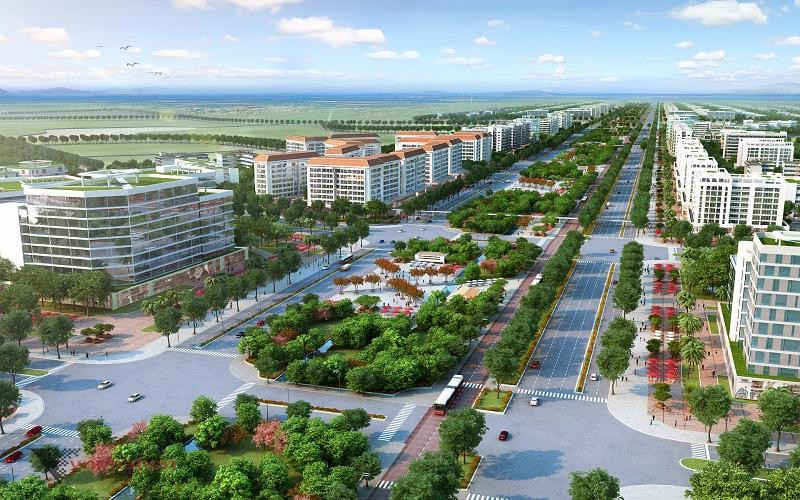 Môt góc quy hoạch mới của thành phố Vinh Nghệ An