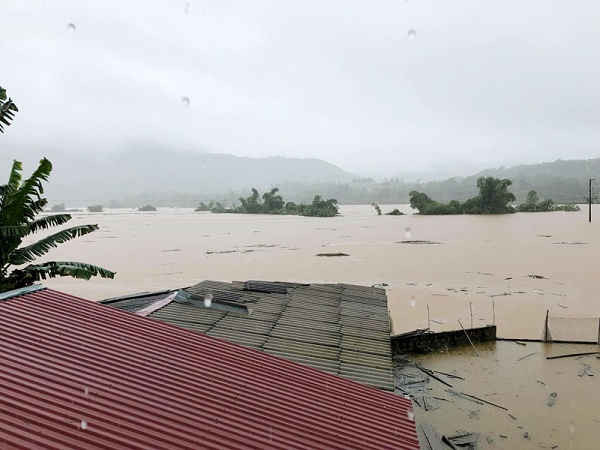 Mưa lớn gây ngập lụt nhiều ngôi nhà tại huyện Văn Bàn Lào Cai