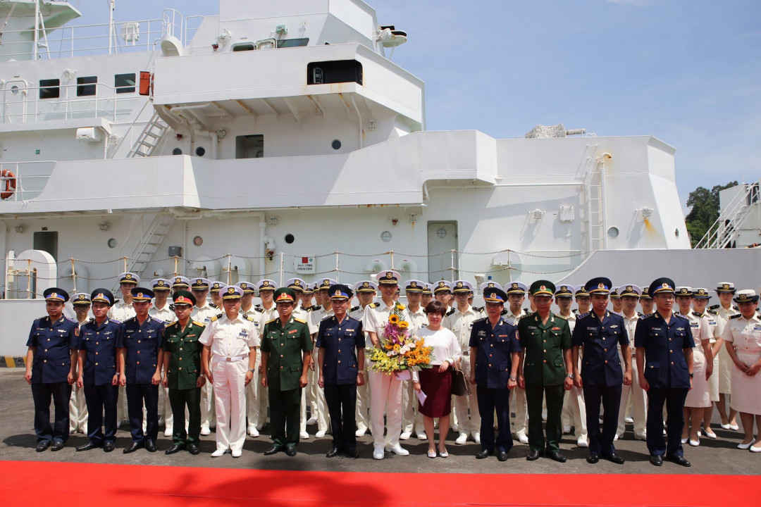 Đây là lần thứ 5 tàu của Lực lượng Bảo vệ bờ biển Nhật Bản đến Đà Nẵng