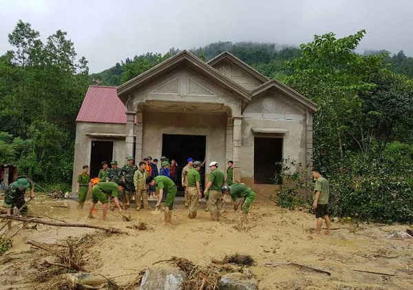 Lũ lụt ở huyện Lang Chánh