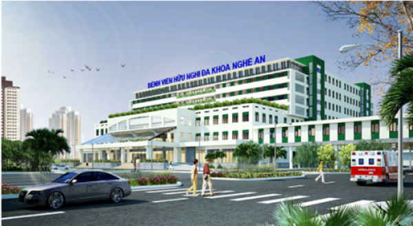 Bệnh viện HNĐK Nghệ An giai đoạn 2 bị xử phạt 40 triệu đồng vì xây dựng sai phép