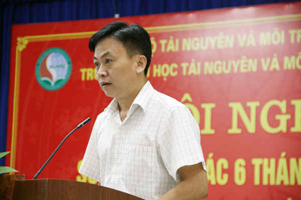 ông Giang Đức Chung – Phó Vụ trưởng Vụ Tổ chức cán bộ (Bộ TN&MT)