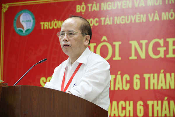 PGS. TS Nguyễn Ngọc Thanh – Hiệu trưởng trường Đại học TN&MT Hà Nội