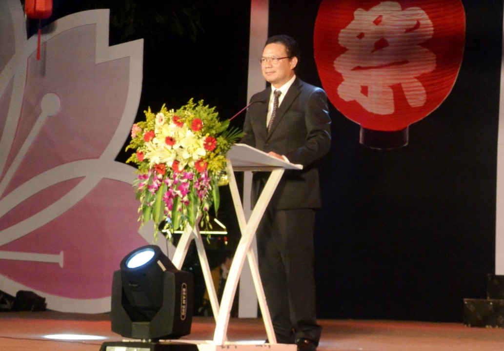 Ông Lê Văn Thanh, Phó Chủ tịch UBND tỉnh Quảng Nam phát biểu