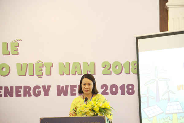 bà Ngụy Thị Khanh, Giám đốc GreenlD, cơ quan điều phối VSEA