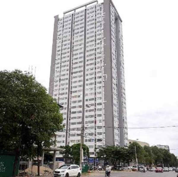Tòa nhà Chung cư Bảo Sơn Complex có nhiều tai tiếng từ khi thi công đến nay