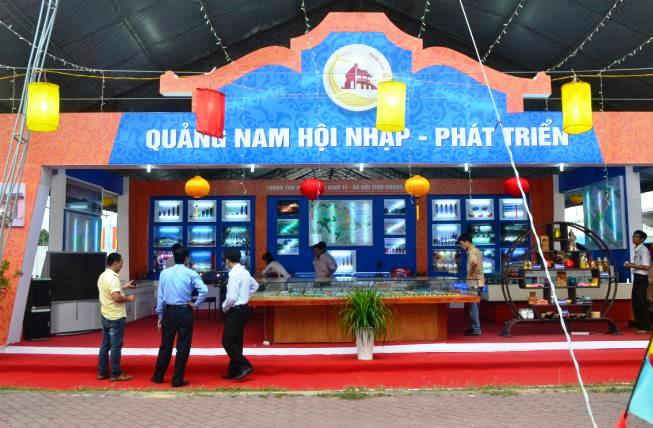 Hội chợ Công thương Quảng Nam sẽ diễn ra từ ngày 28/8 đến ngày 3/9/2018 tại thành phố Tam Kỳ, tỉnh Quảng Nam. (ảnh Linh Chi)