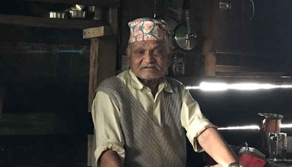 Theo Til Bahadur Chhetri, một nông dân 92 tuổi từ làng Hee Patal ở miền Tây Sikkim, những cuộc xung đột với động vật hoang dã đã từng xảy ra ngay cả trong quá khứ, nhưng xung đột đã phát triển trong 10-15 năm qua. Hình ảnh: Nidhi Jamwal