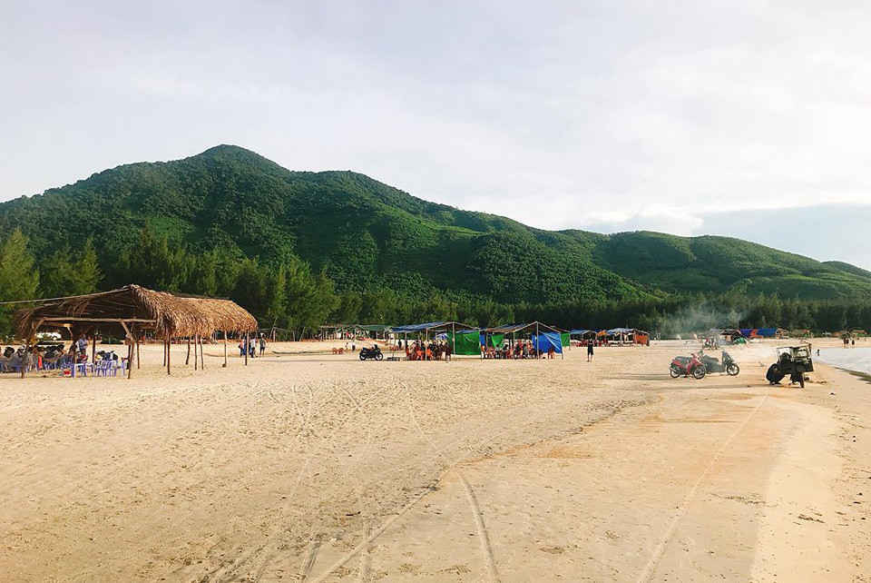 ​​Biển Lộc Bình- nơi hai học sinh đuối nước