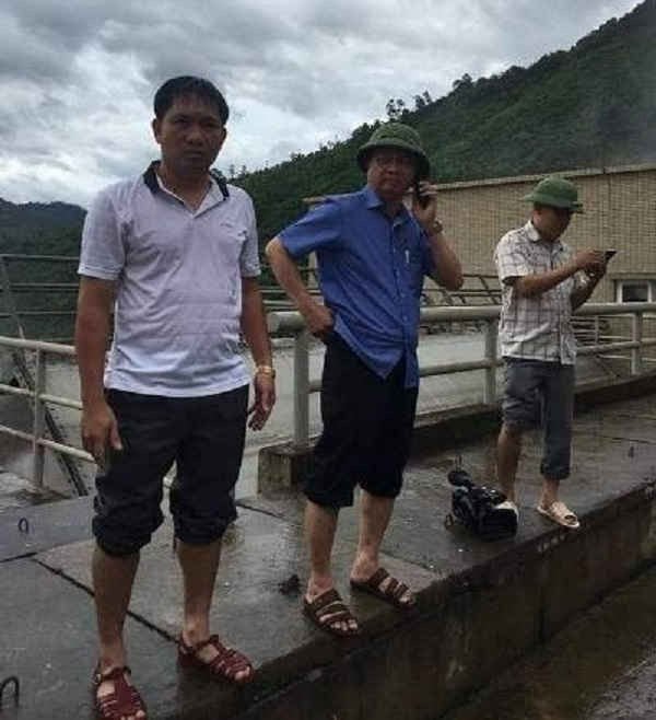 Lãnh đạo UBND huyện Tương Dương kiểm tra an toàn Thủy điện Bản Vẽ