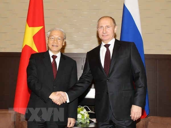 Phu Trong Putin 2611