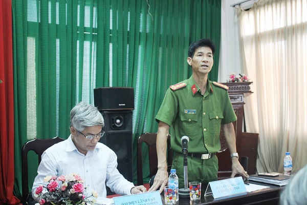 Đại tá Võ Văn Dương, Phó giám đốc Công an tỉnh Quảng Ngãi 