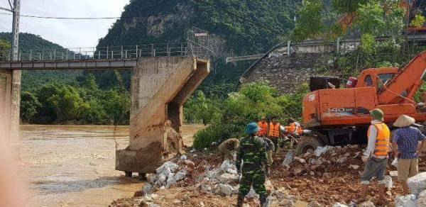 Công tác khắc phục đang được tiến hành khẩn trương nhưng sẽ mất khoảng 1 tháng