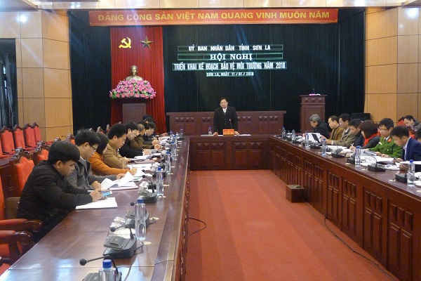 Hội nghị triển khai Kế hoạch bảo vệ môi trường tỉnh Sơn La năm 2018