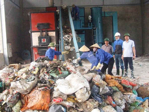 Công nghệ Lò đốt rác thải thông thường đang được sử dụng tại nhiều địa phương trên địa bàn Hà Tĩnh