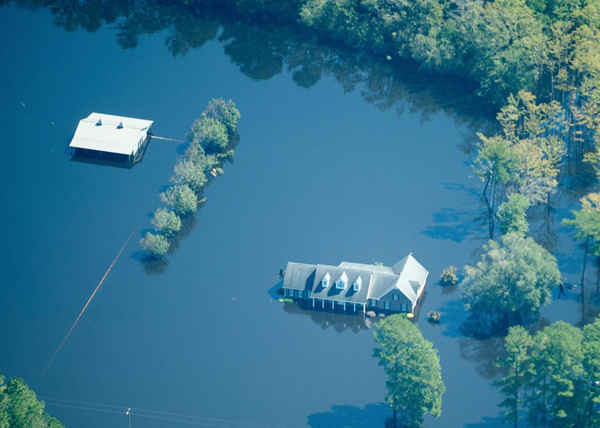Lũ lụt ở Wilmington, Bắc Carolina, Mỹ vào ngày 19/9/2018