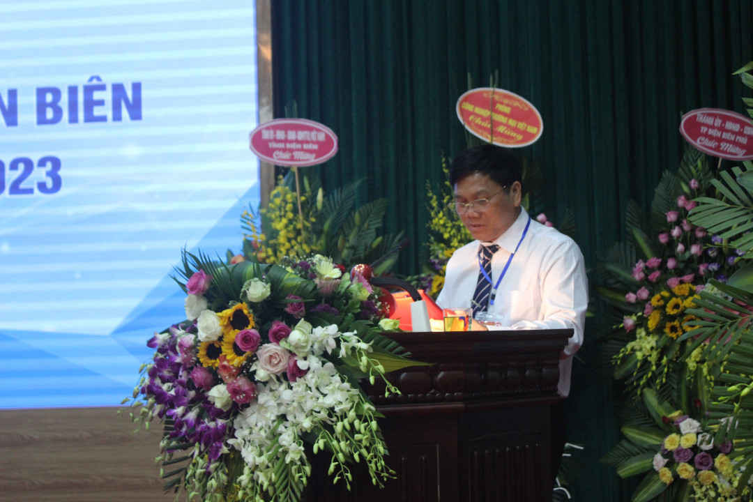 Ông Bùi Đức Giang, Chủ tịch hiệp hội Doanh nghiệp tỉnh Điện Biên