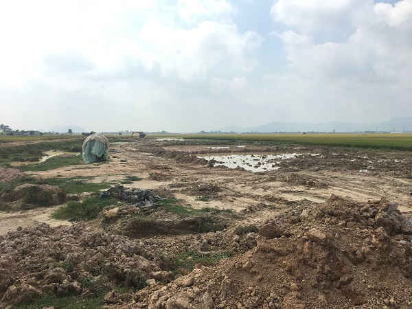 Cần giám sát chặt chẽ việc khắc phục hậu quả của ông Vũ Trọng Sơn tại khu vực Cồn 30 trước ngày 13/10/2018.