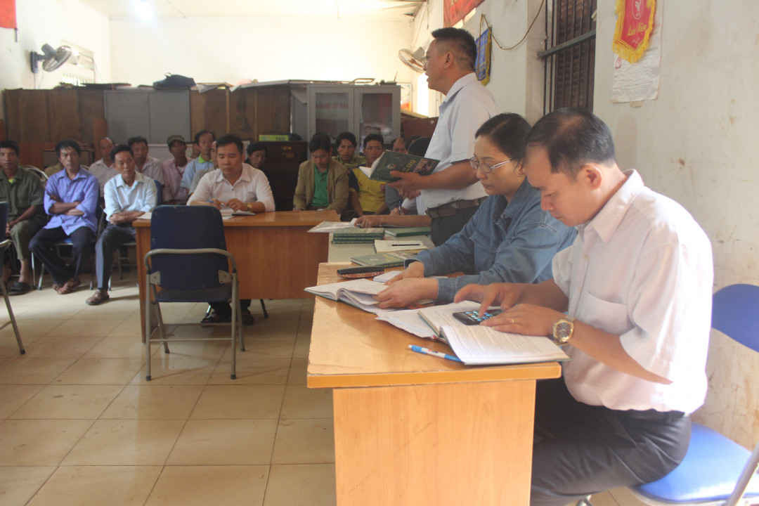 Tập huấn, tuyên truyền chính sách chi trả DVMTR tại xã Tỏa Tình, huyện Tuần Giáo
