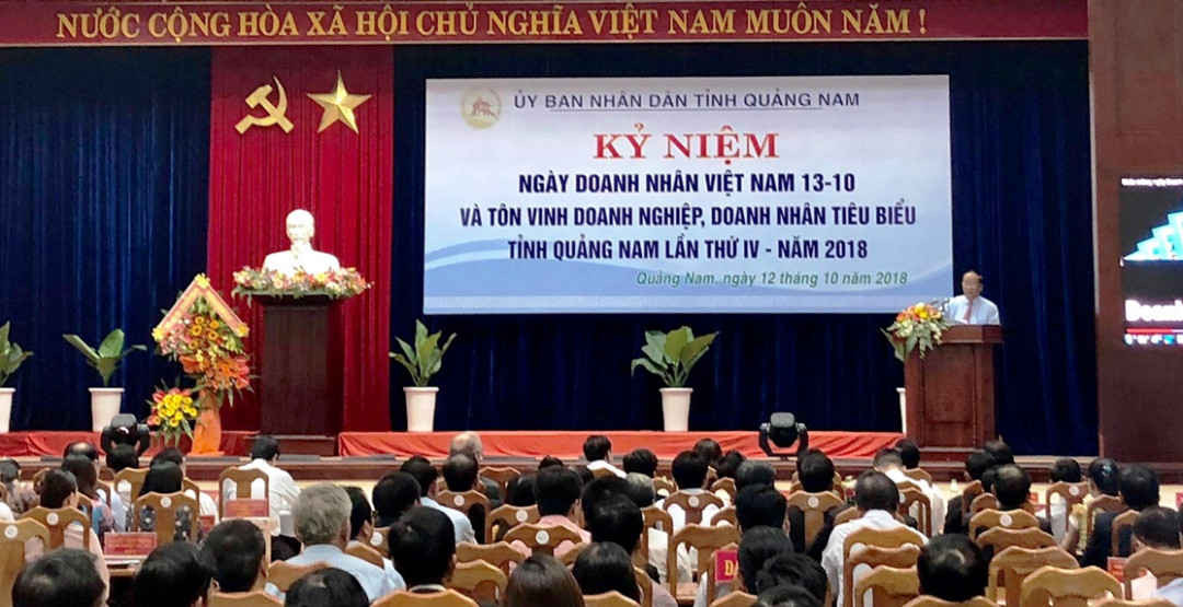 Quảng Nam gặp gỡ các doanh nghiệp nhân ngày Doanh nhân Việt Nam