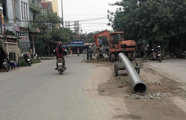 Nhiều bất cập trong Dự án Dự án thoát nước và vệ sinh môi trường đô thị tại thị xã Ba Đồn