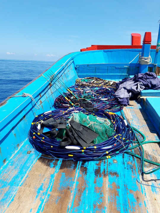 Việc đánh bắt thủy sản bằng xung điện gây tận diệt nguồn lợi thủy sản