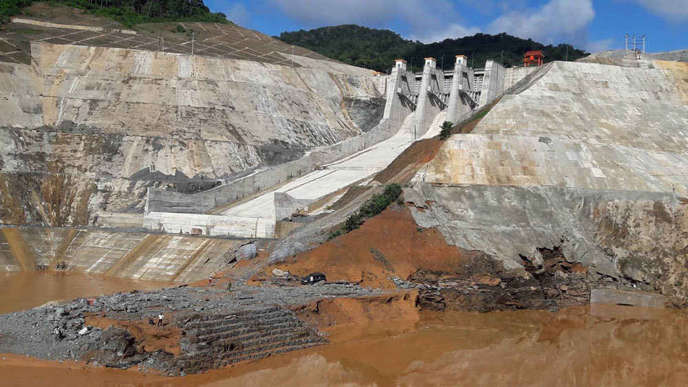 Sự cố vỡ hầm dẫn dòng Thủy điện Sông Bung 2 ở Quảng Nam đã gây ra hậu quả nghiêm trọng