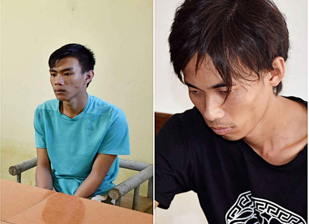 Bắt giữ 2 đối tượng Đặng Ngọc Pháp (20 tuổi) và Trương Đức Phước (24 tuổi) dùng dao cướp tài sản người dân