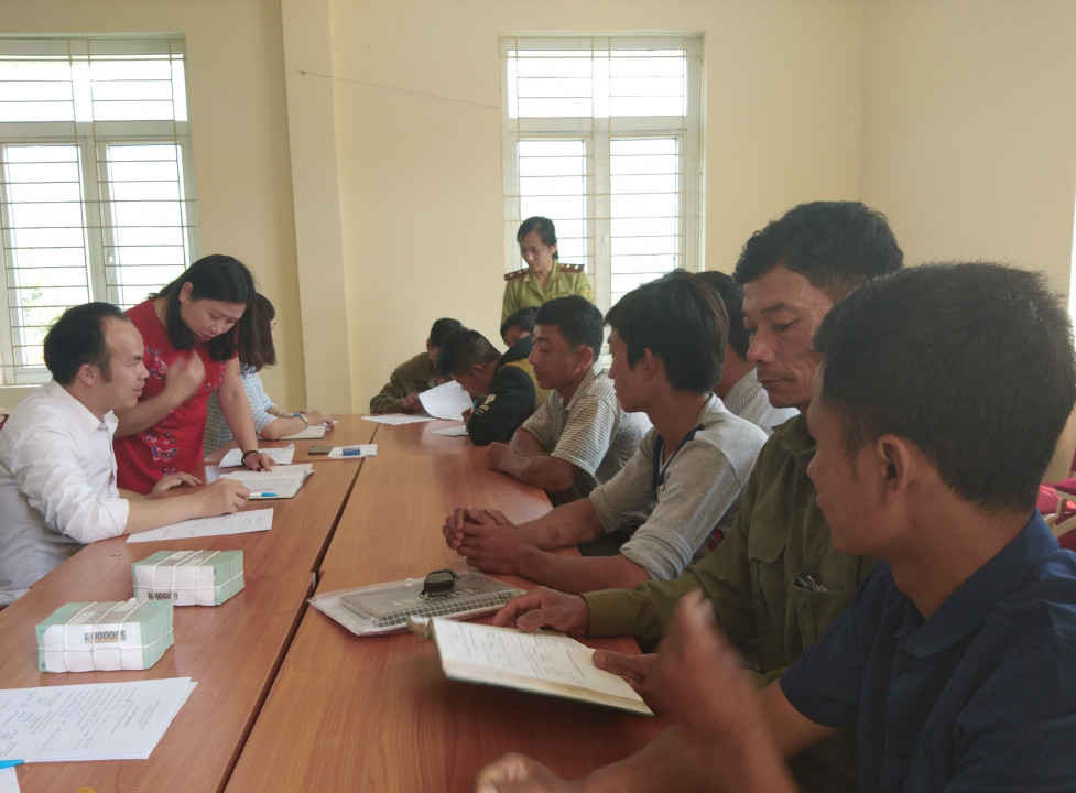 Điện Biên đang thực hiện thí điểm chi trả DVMTR qua tài khoản ngân hàng cho 31 chủ rừng tại 3 huyện, thị xã