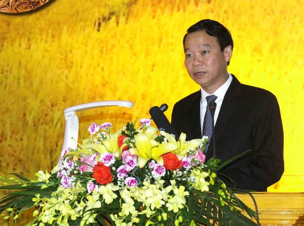 Ông Đỗ Đức Duy - Chủ tịch UBND tỉnh Yên Bái phát biểu tại hội thảo