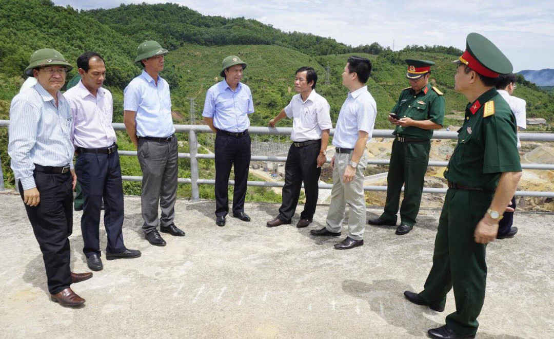Lãnh đạo Thừa Thiên Huế kiểm tra các hồ chứa nước trên địa bàn