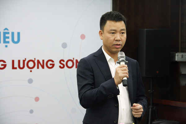Ông Lê Vĩnh Sơn – Chủ tịch HĐQT Tập đoàn Sơn Hà phát biểu khai mạc Hội thảo