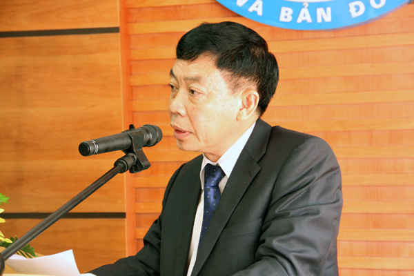 Thứ trưởng Bộ Nội vụ CHDCND Lào ThongChanh Manixay phát biểu