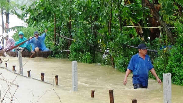 Quảng Nam là địa phương thường xuyên xảy ra lũ lụt gây thiệt hại nặng nề.